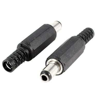 2pcs DC Power Plug Connector Socket Adapter 5.5*2.1 Female to 3.5*1.35mm Male HQ